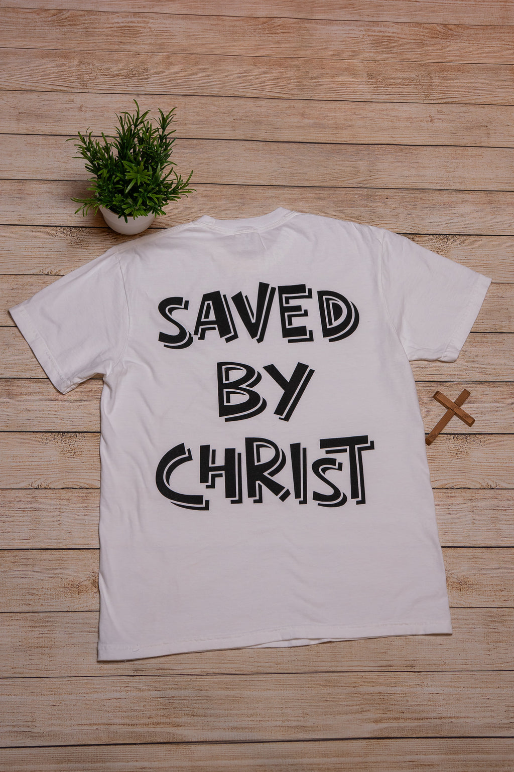 Saved by Christ Tee