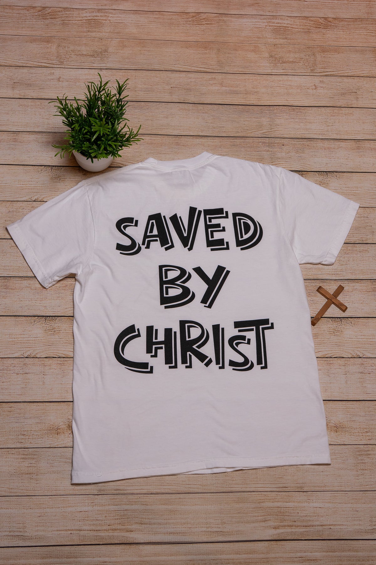 Saved by Christ Tee