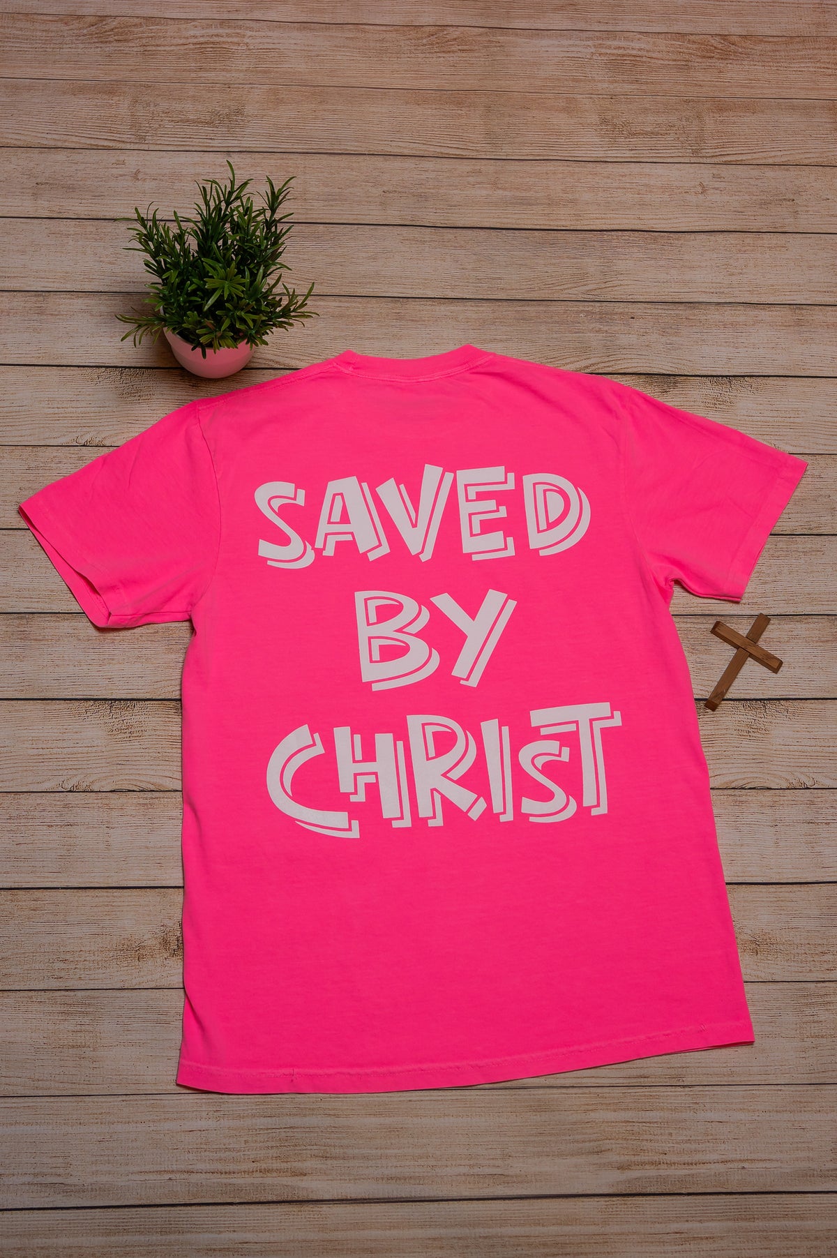 Saved by Christ Tee