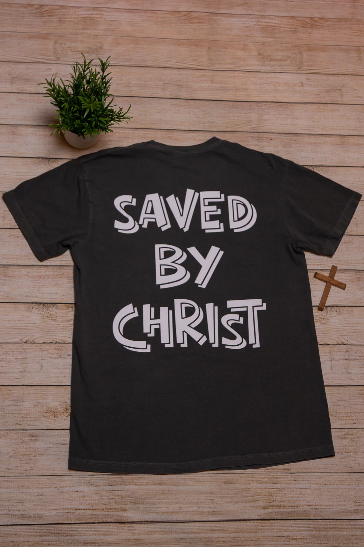Saved by Christ Tee